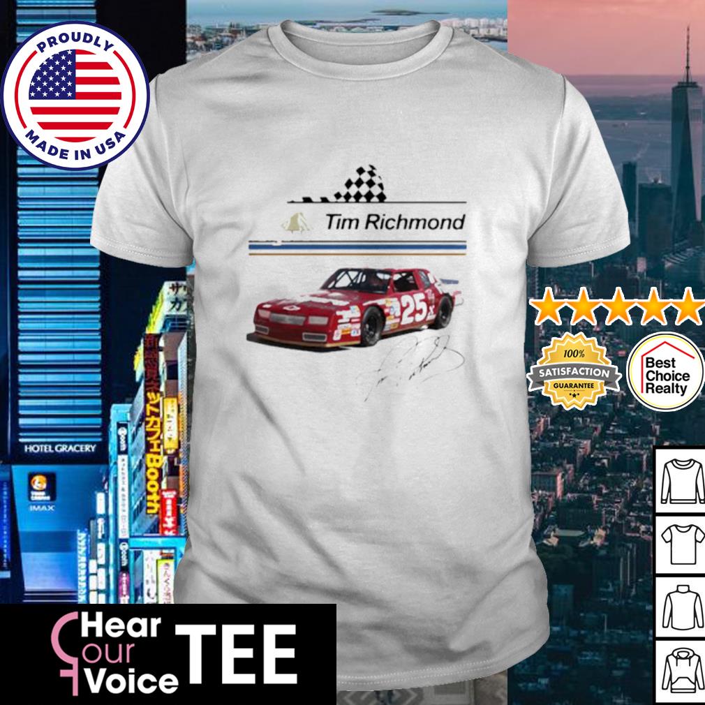 tim richmond shirt