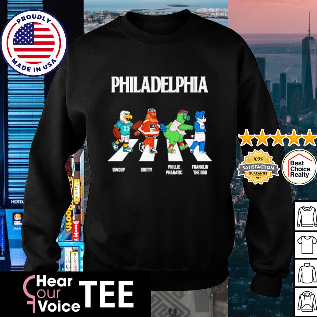 gritty and philly phanatic shirt