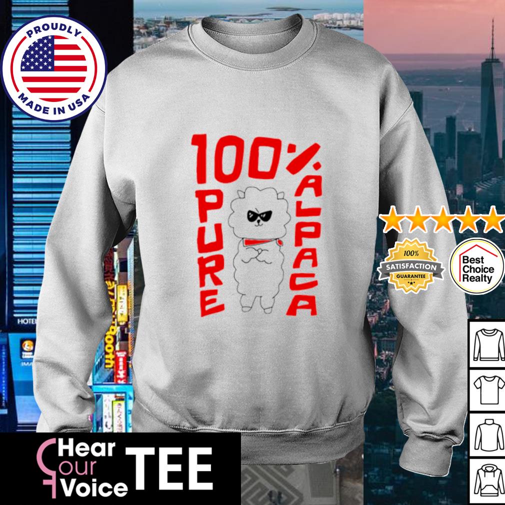 100 pure alpaca shirt