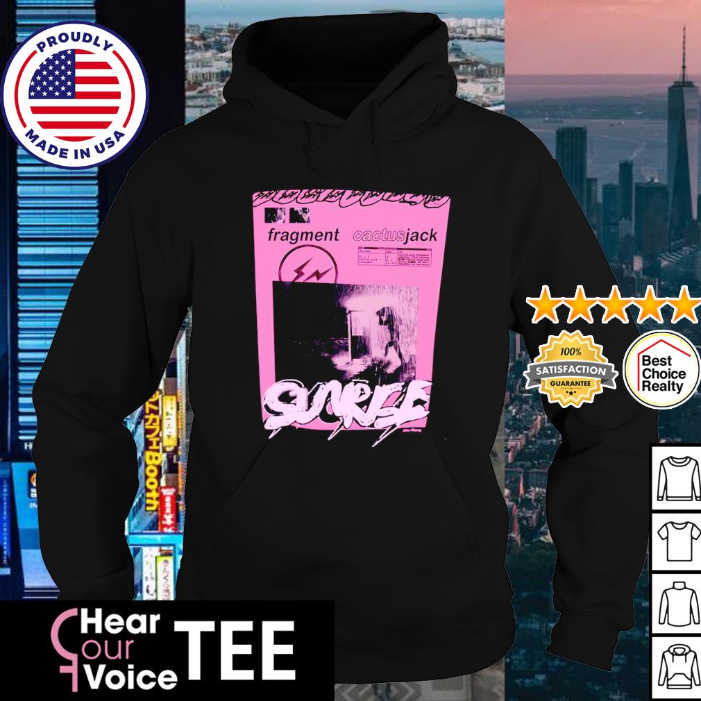 Cactus Jack for fragment pink sunrise Blue T-shirt, hoodie, sweater, long  sleeve and tank top