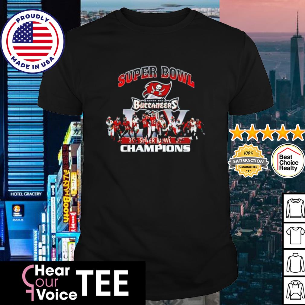 Tampa Bay Buccaneers 2021 Super Bowl Champions shirt, hoodie, sweatshirt  and tank top