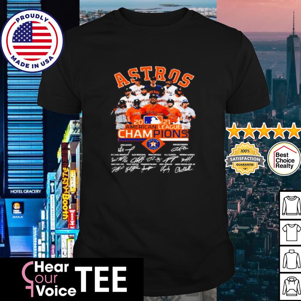 Nice official Houston Astros American League Champions 2021 Shirt