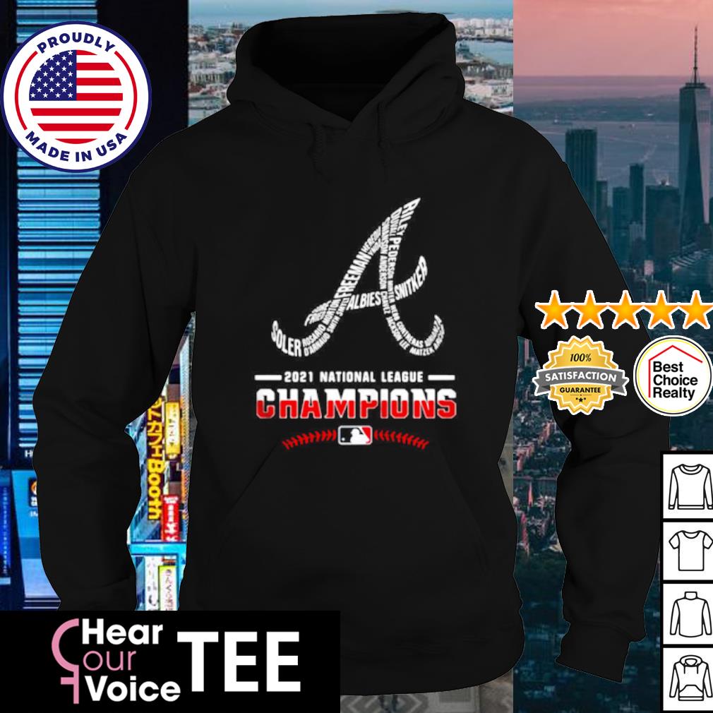 Atlanta Braves National League Champions 2021 shirt, hoodie