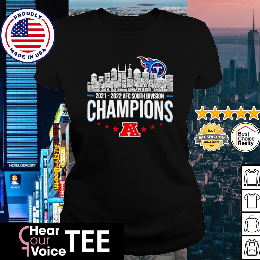 Tennessee Titans 2021 AFC South Division Champions T-shirt, hoodie