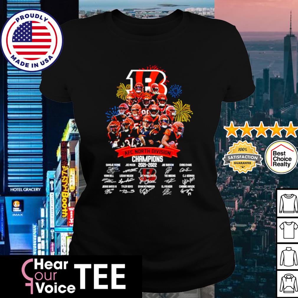 Official Bengals 2021 AFC North Division Champions Shirt, hoodie, sweater,  long sleeve and tank top