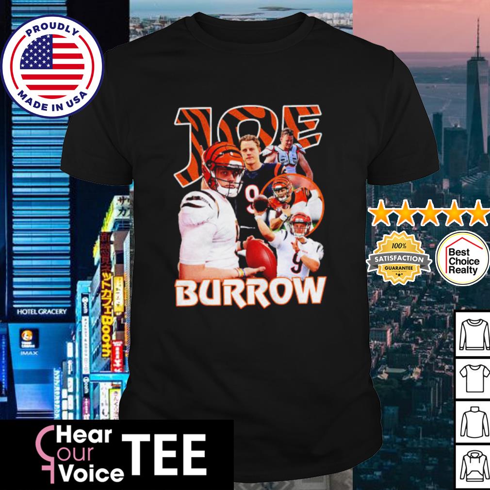 Cool Joe Burrow Tee Funny Cincinnati Bengals Shirts - Happy Place