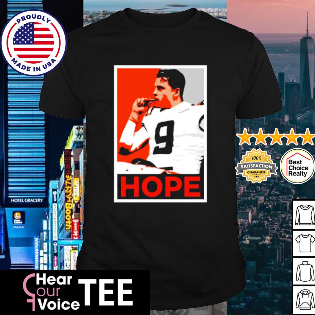 : Joe Burrow Smoking Cigar Champ Hope Poster Cincinnati Football  Fan T Shirt : Sports & Outdoors