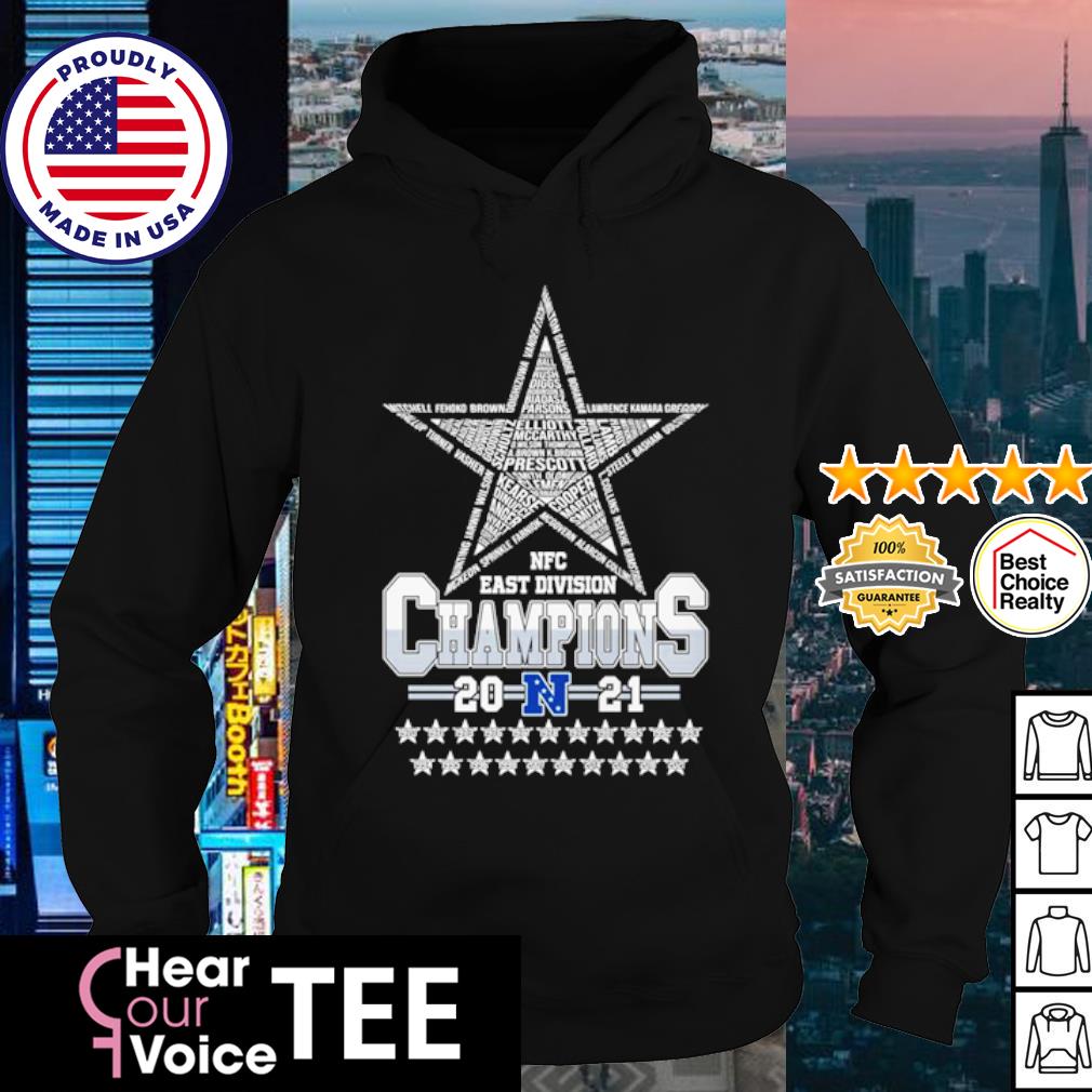 Dallas Cowboys 2021 NFC East Division Champions Shirt, hoodie, sweater,  long sleeve and tank top