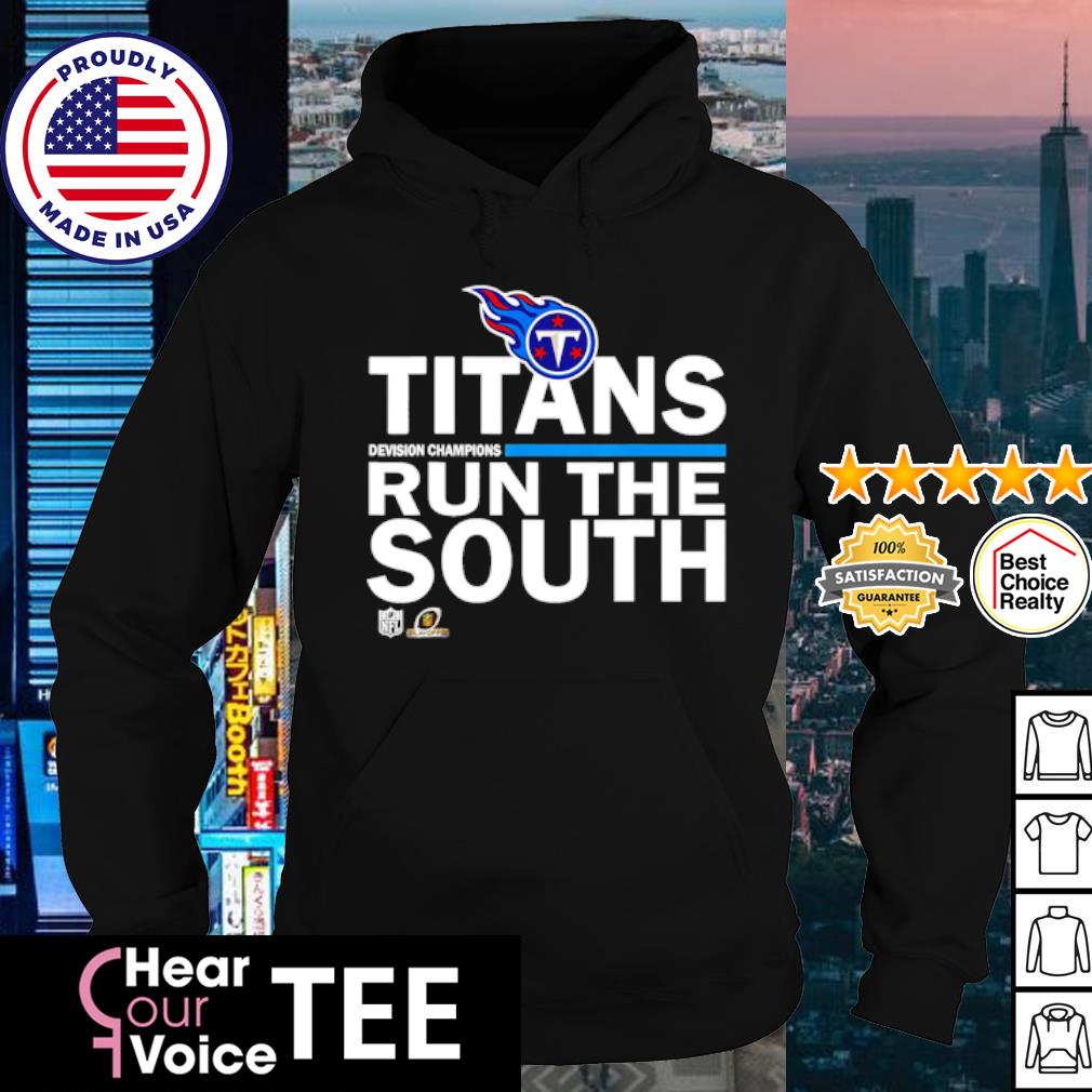 Tennessee Titans division champions run the South shirt, hoodie