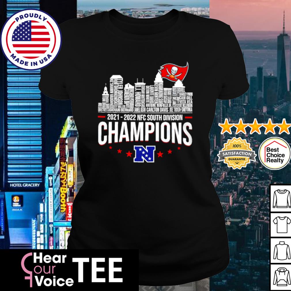 Tampa Bay Buccaneers 2022 NFC South Division Champions T-shirt, hoodie,  sweater, long sleeve and tank top