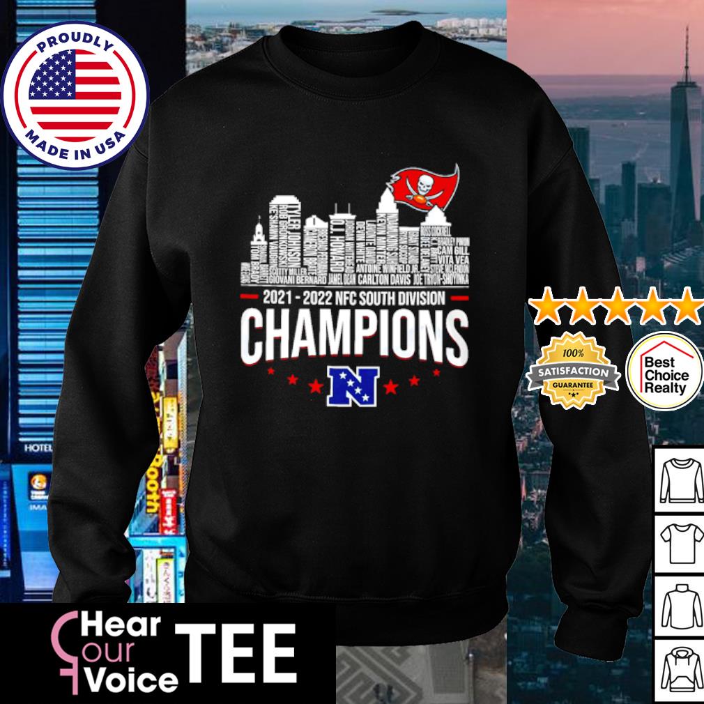 Tampa Bay Buccaneers 2022 NFC South Division Champions T-shirt, hoodie,  sweater, long sleeve and tank top