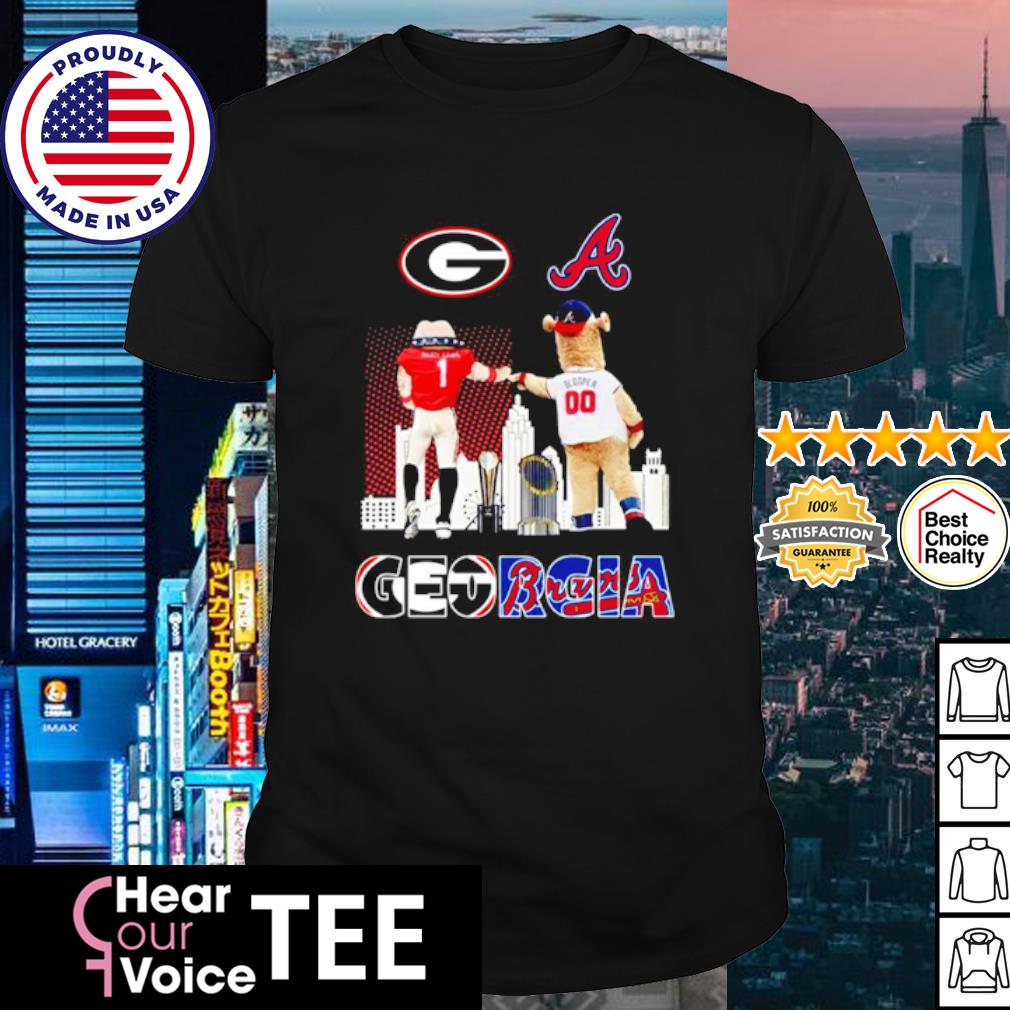 Atlanta Braves And Georgia Bulldogs Celebrate Georgia Football National  Championship Win Shirt - Teechipus