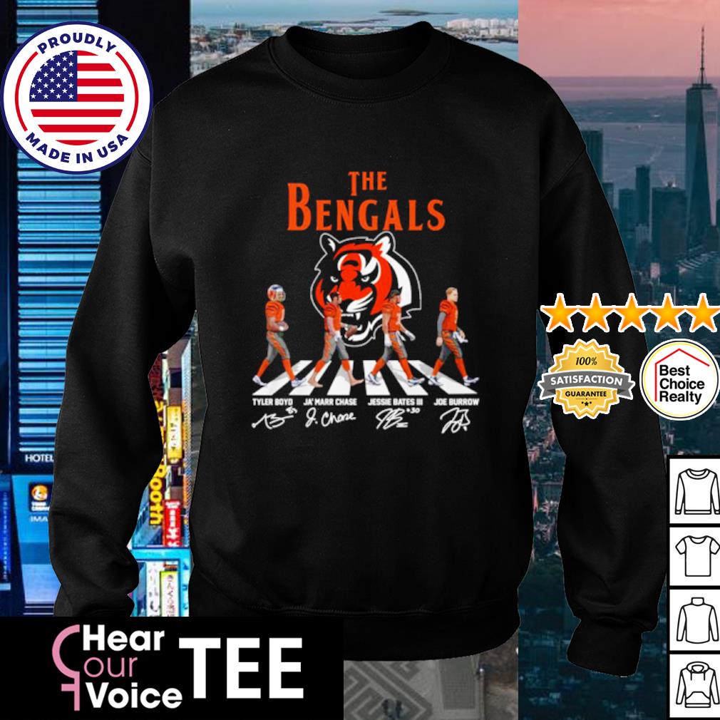 The Cincinnati Bengals Abbey Road Signatures T-Shirt,Sweater