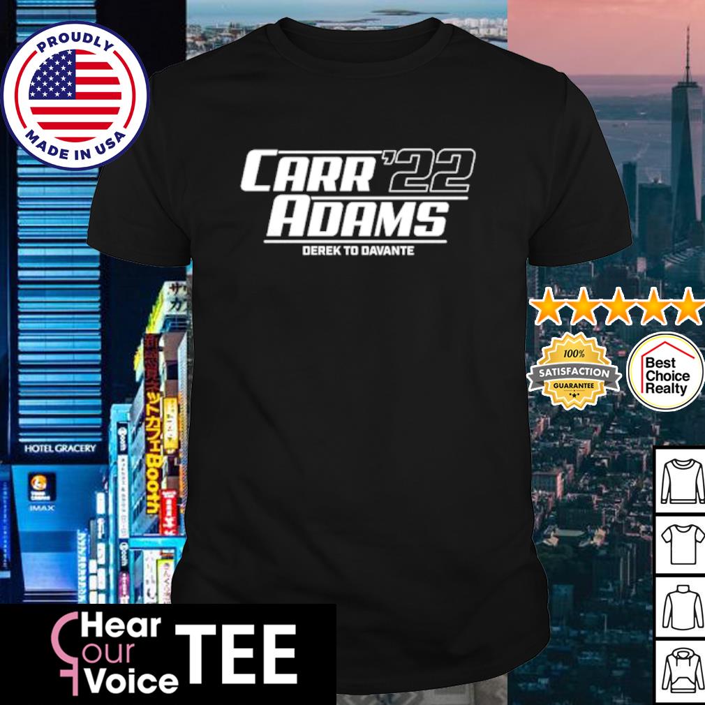 Davante Adams and Derek Carr Las Vegas DA DC shirt, hoodie, sweater, long  sleeve and tank top