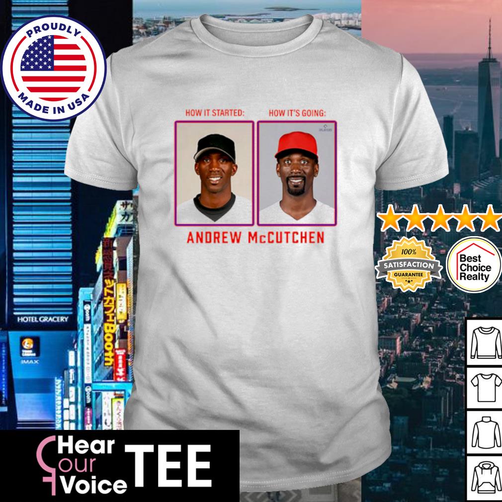 Andrew McCutchen Then and Now shirt - Kingteeshop