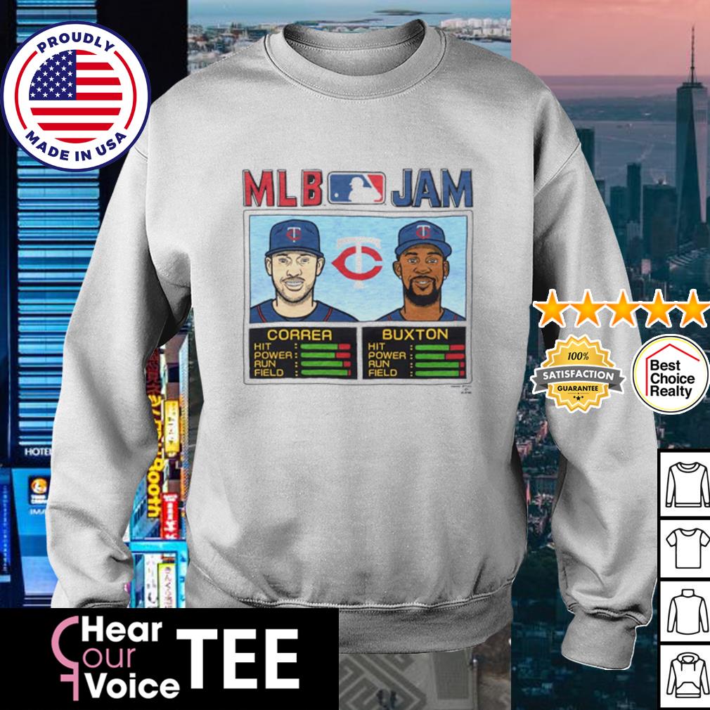 Minnesota Twins MLB Jam Correa and Buxton shirt, hoodie, sweater