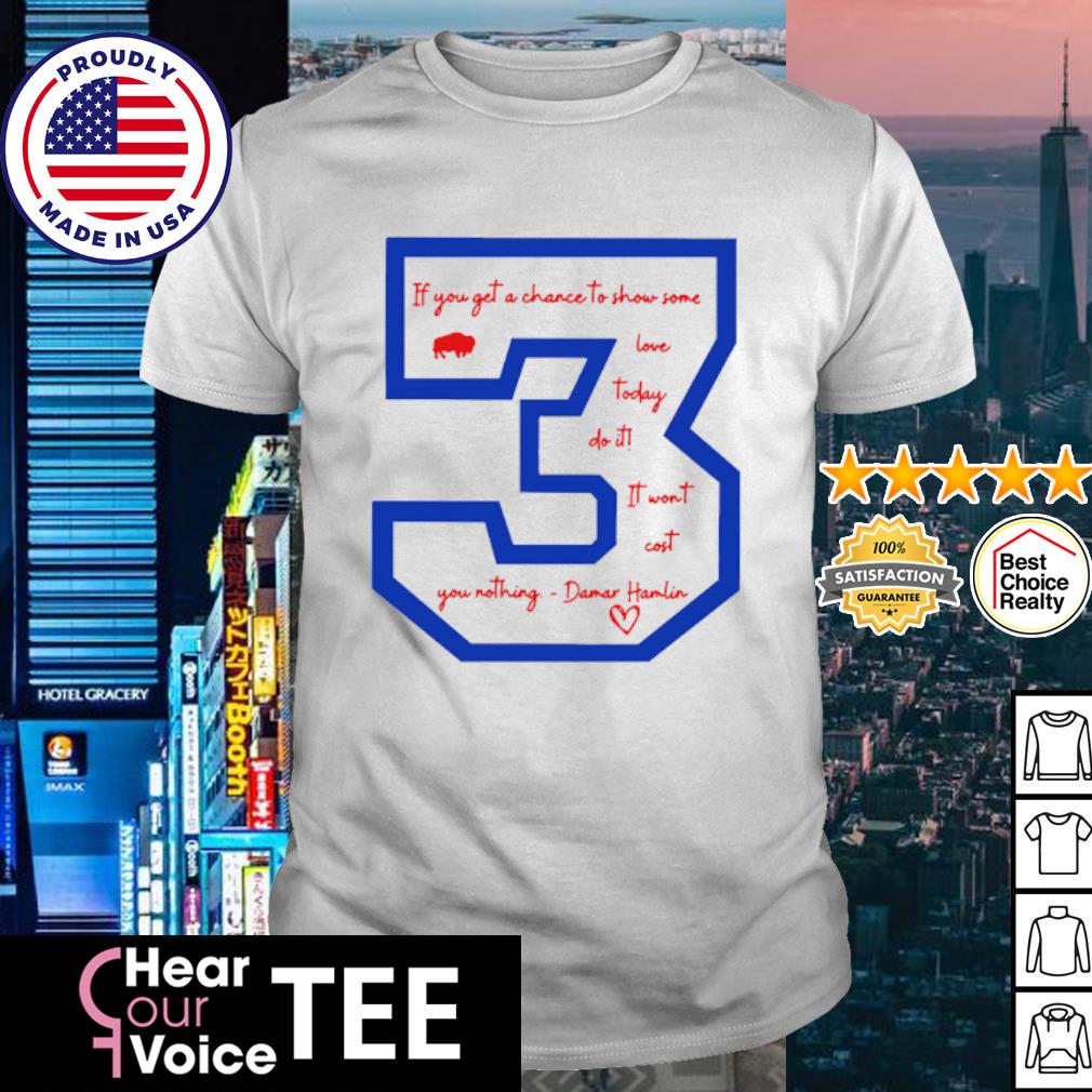 We Are All 3 Damar Hamlin New 2023 Shirt, hoodie, sweater, long