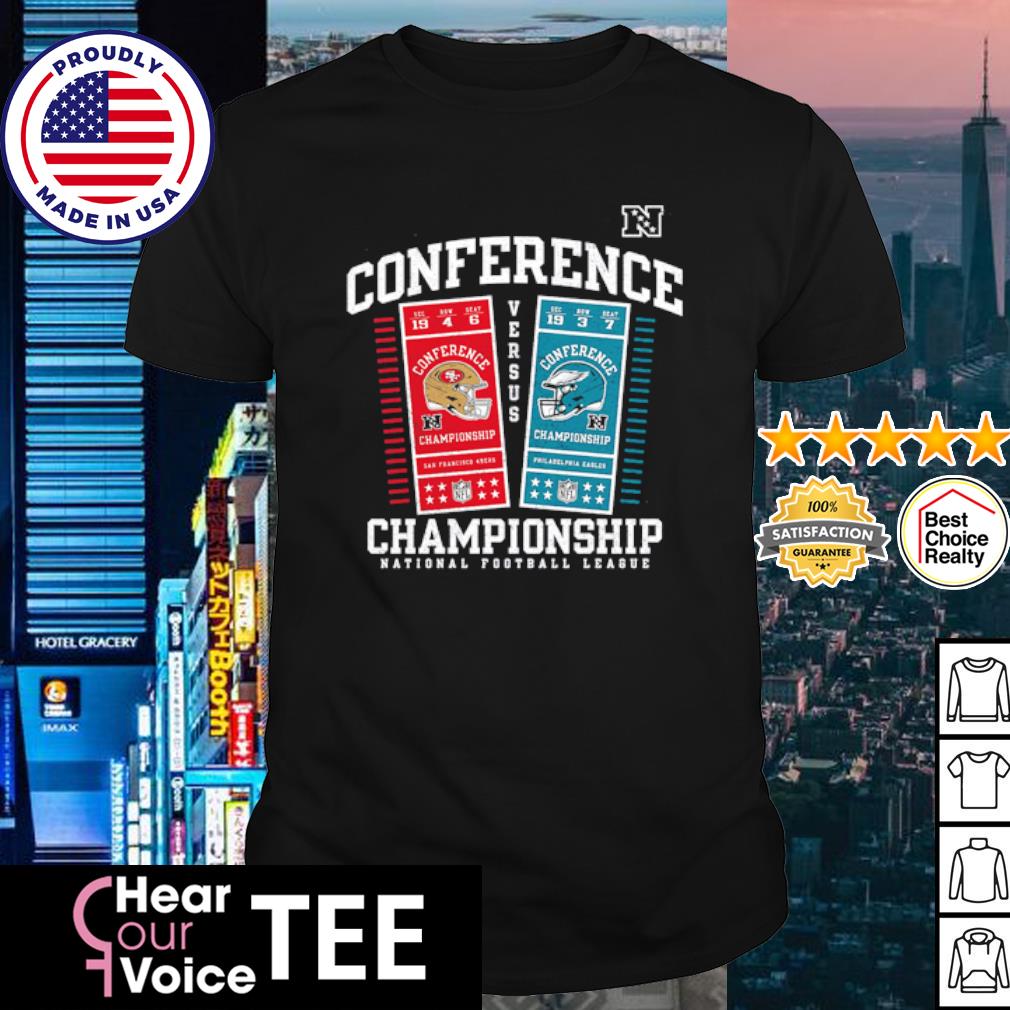 49ers vs Eagles 2022 NFC Championship shirt, hoodie, sweater, long