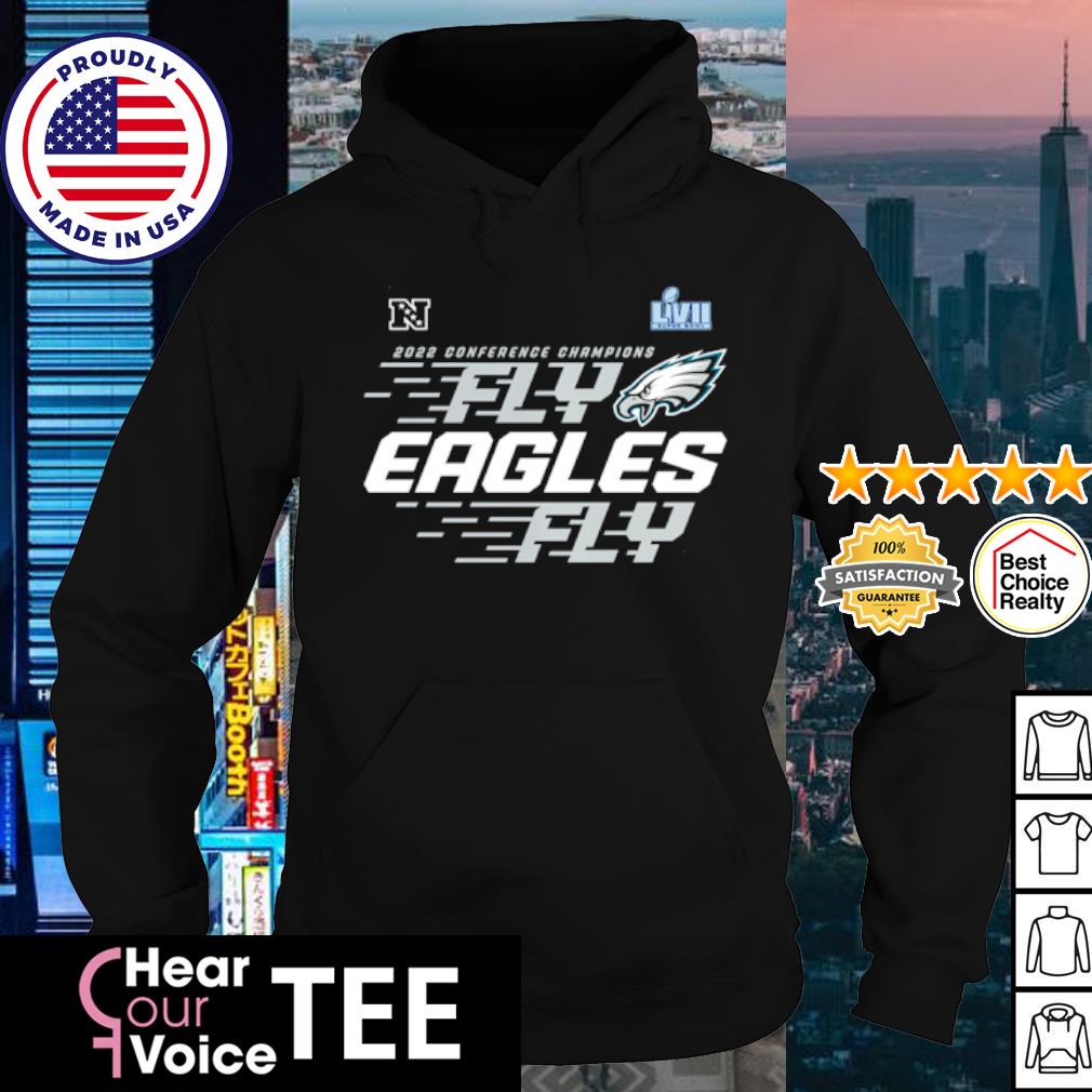 Funny philadelphia eagles 2022 nfc champions team slogan shirt, hoodie,  longsleeve tee, sweater