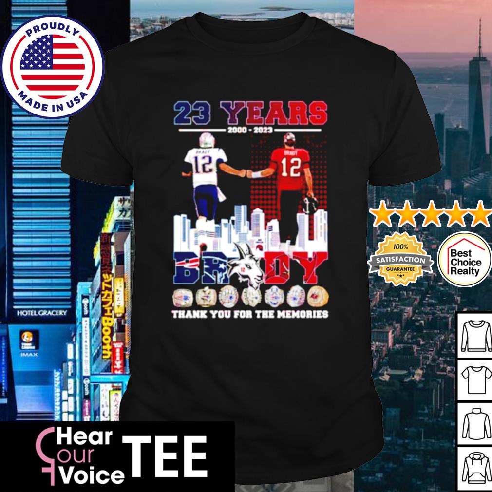 FREE Shipping Tom Brady 2022-2023 Thank You For The