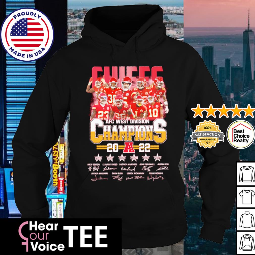 Chiefs West Champions Shirt Hoodie Tank-Top Quotes