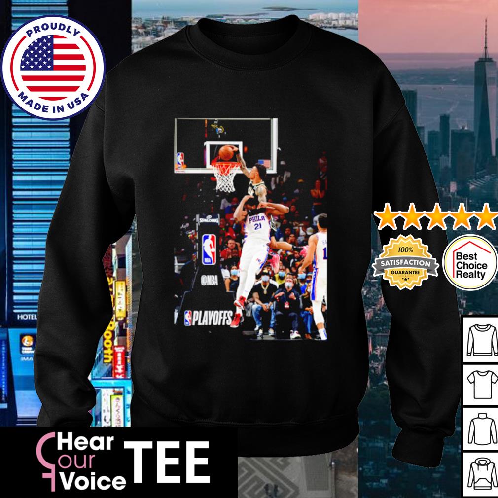 Official John Collins dunk on Embiid shirt, hoodie, sweater and v-neck t- shirt
