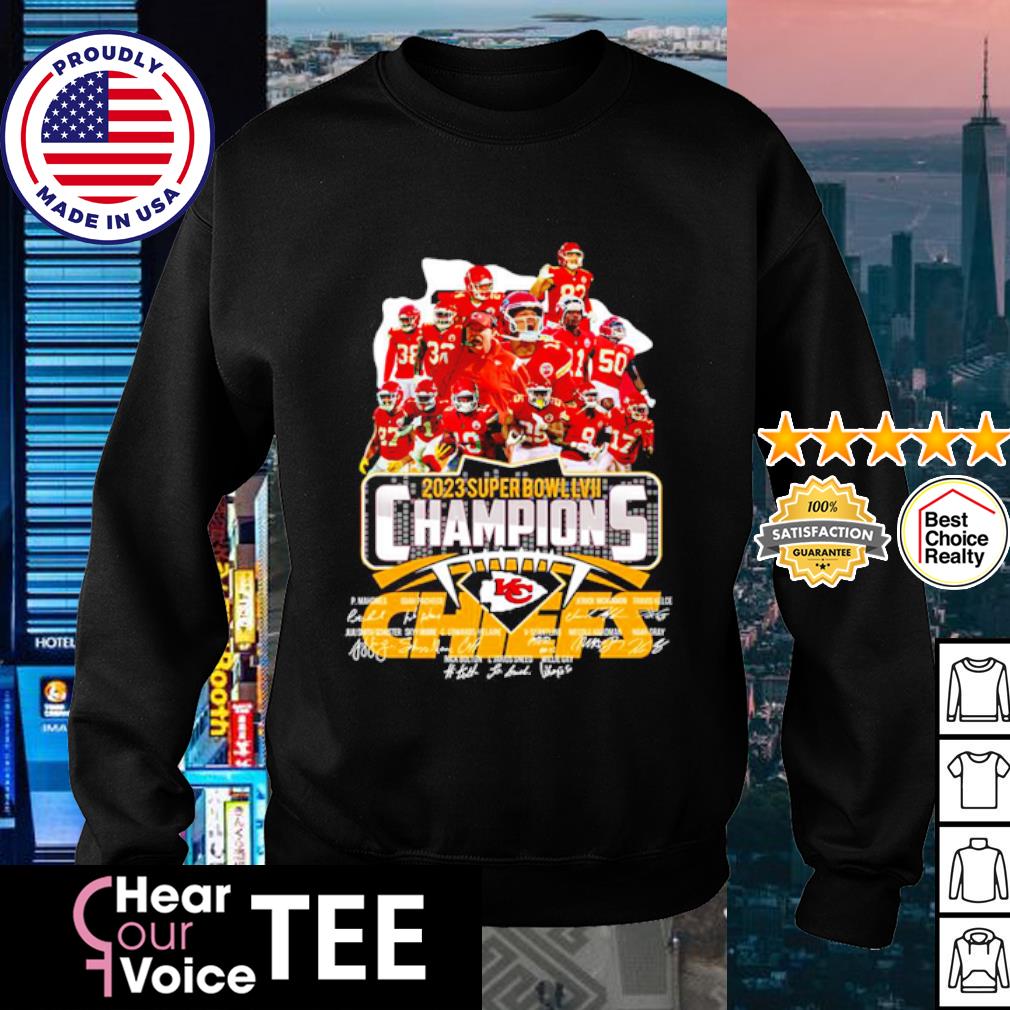 Funny Kansas City Chiefs Super Bowl LVII Champions 2023 Men's Shirt, hoodie,  sweater, long sleeve and tank top