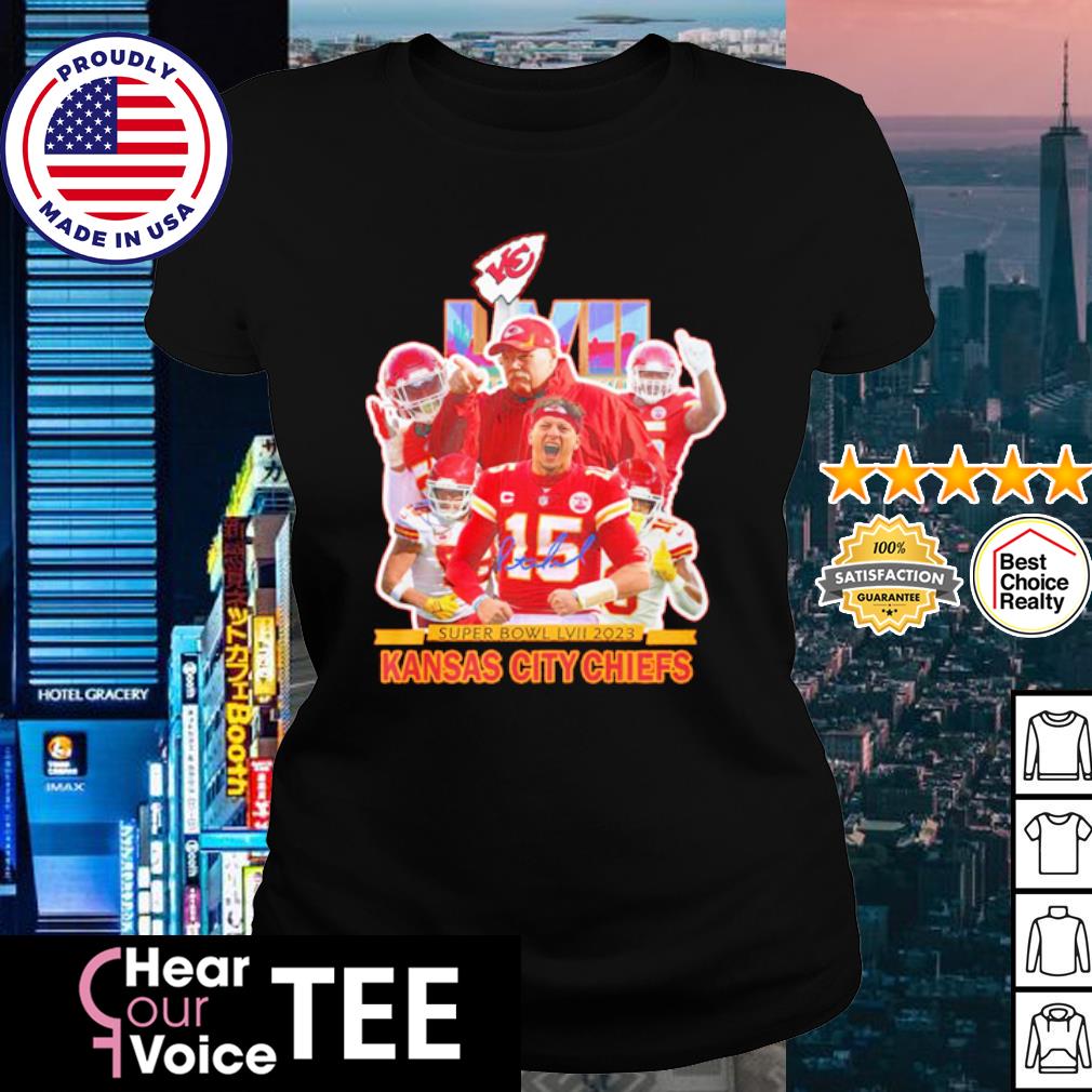 Kansas City Chiefs 2023 Super Bowl Lvii Shirt Ladies Tee