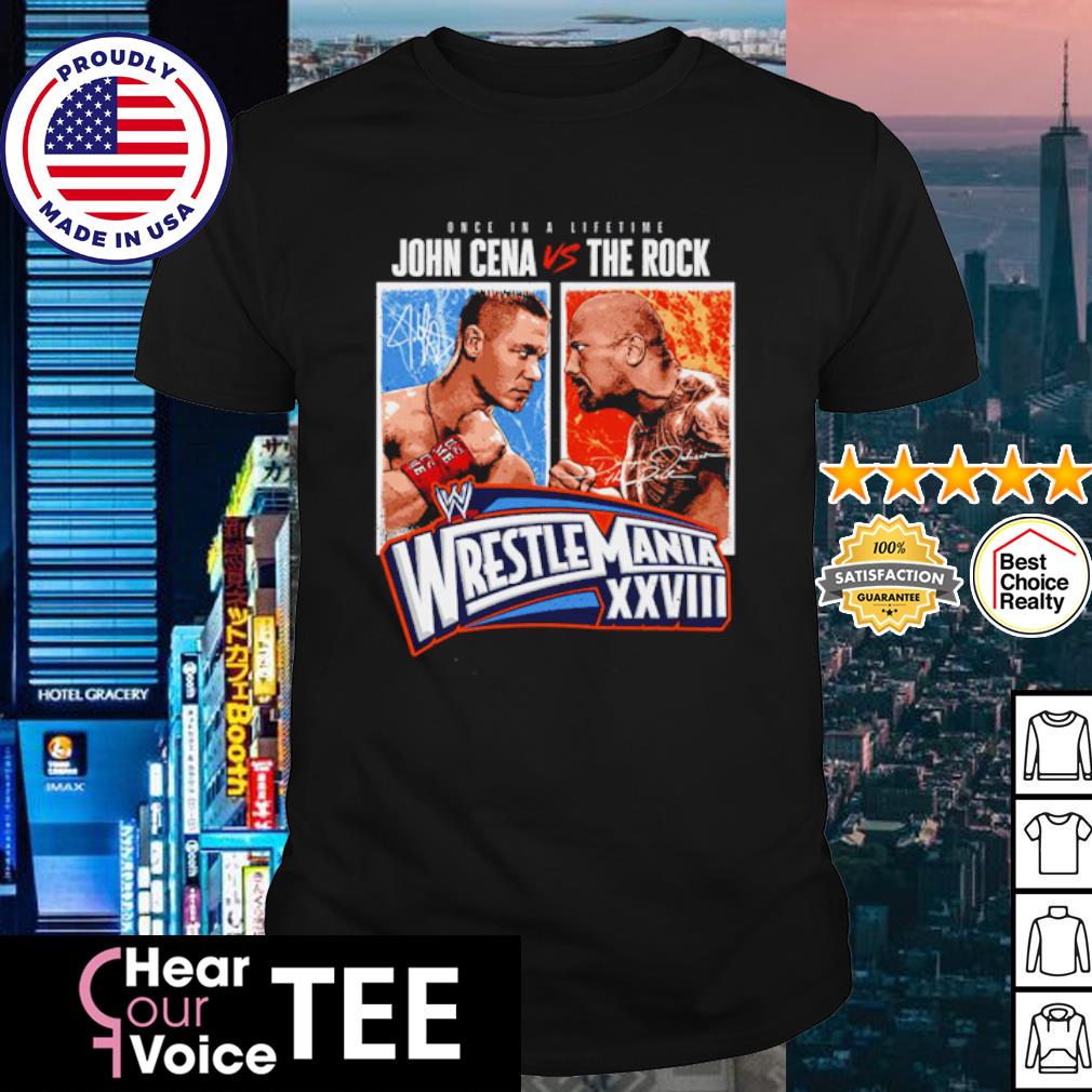WWE Rivals The Rock vs. John Cena shirt - Peanutstee