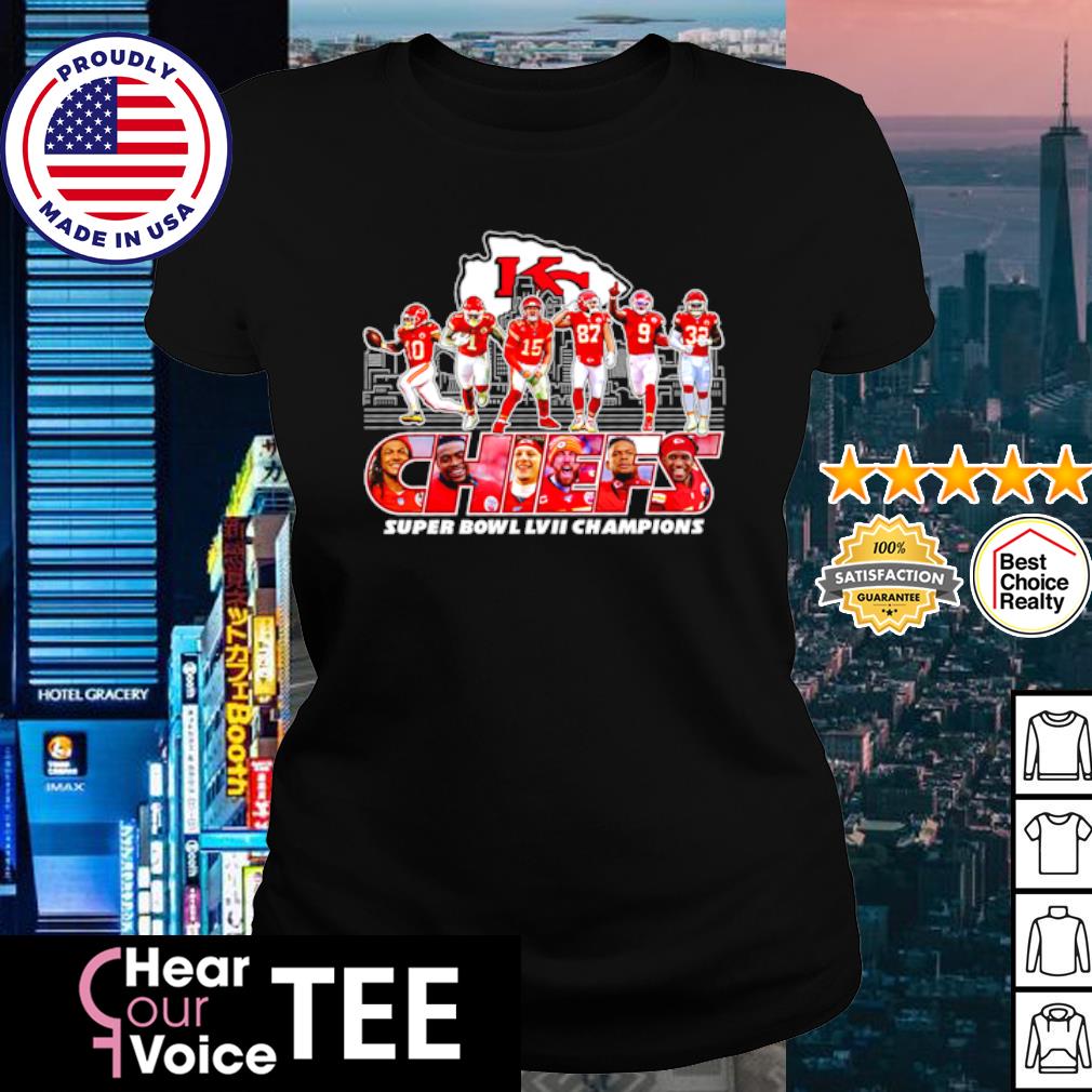 Kansas City Chiefs 2023 Super Bowl Lvii Shirt Ladies Tee