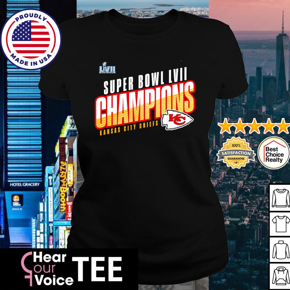 Official Kansas City Chiefs Women's Super Bowl LVII Champions