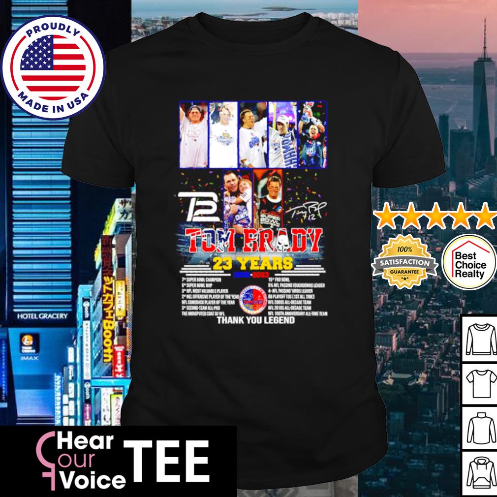 Tom Brady LFG Home Opener 2023 Thank You Tom Game T-Shirt - Yesweli