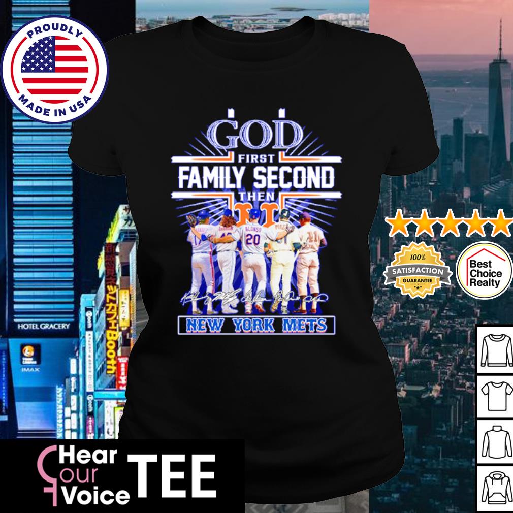 God First Family Second Then New York Mets Shirt ⋆ Vuccie