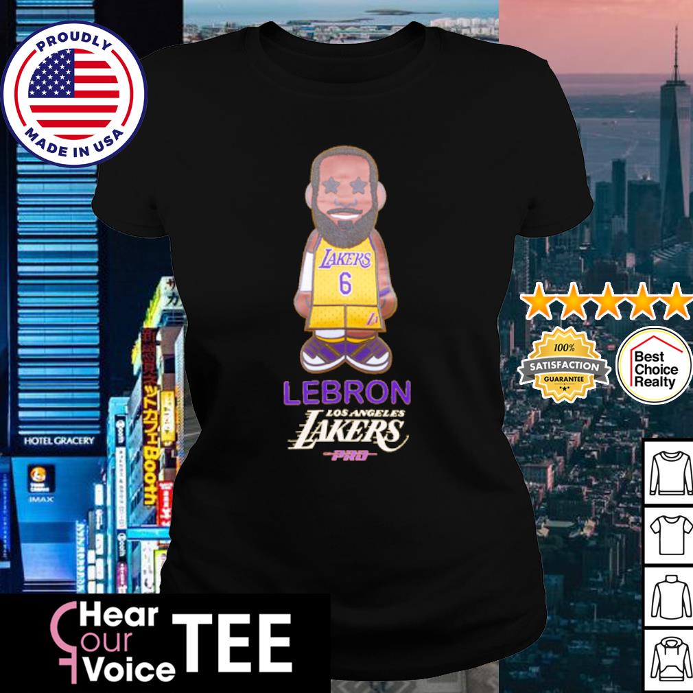 Men's Homage LeBron James Heathered Ash Los Angeles Lakers Caricature Tri-Blend T-Shirt Size: Large