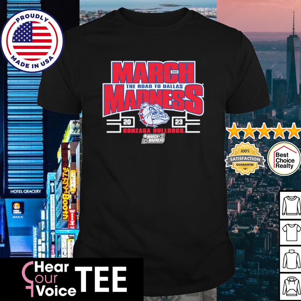Awesome gonzaga Bulldogs 2023 NCAA Women's Basketball Tournament March Madness shirt