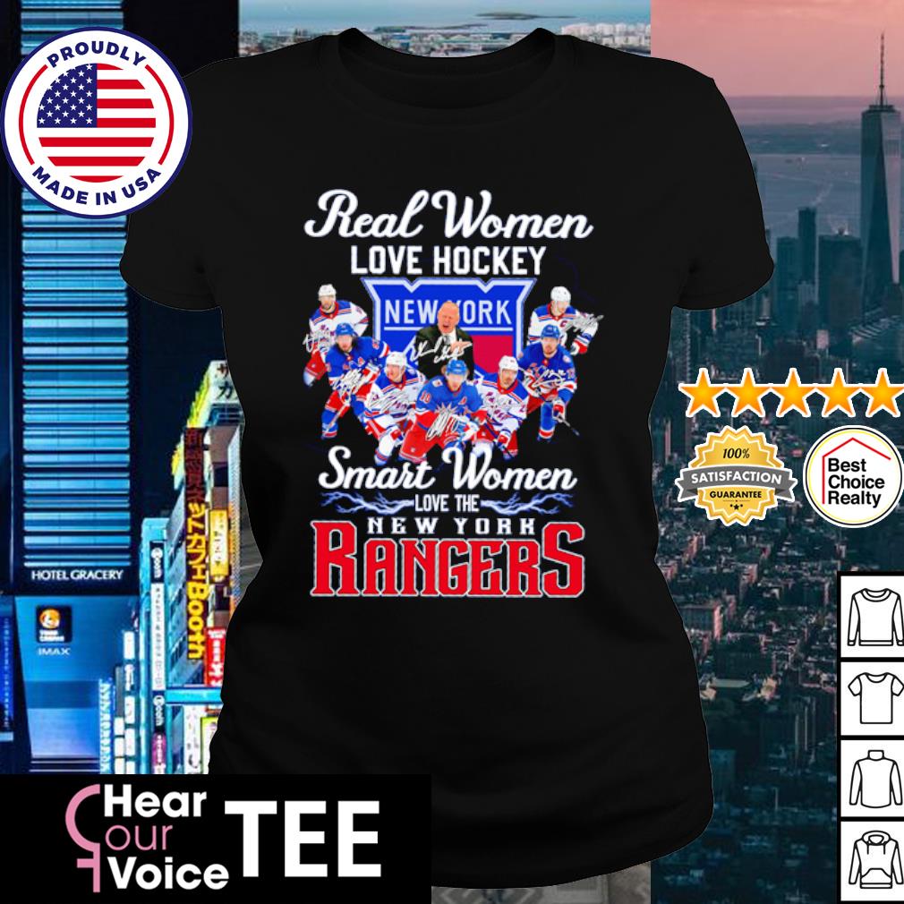 Real Women Love Hockey Smart Women Love New York Rangers 2023 Shirt