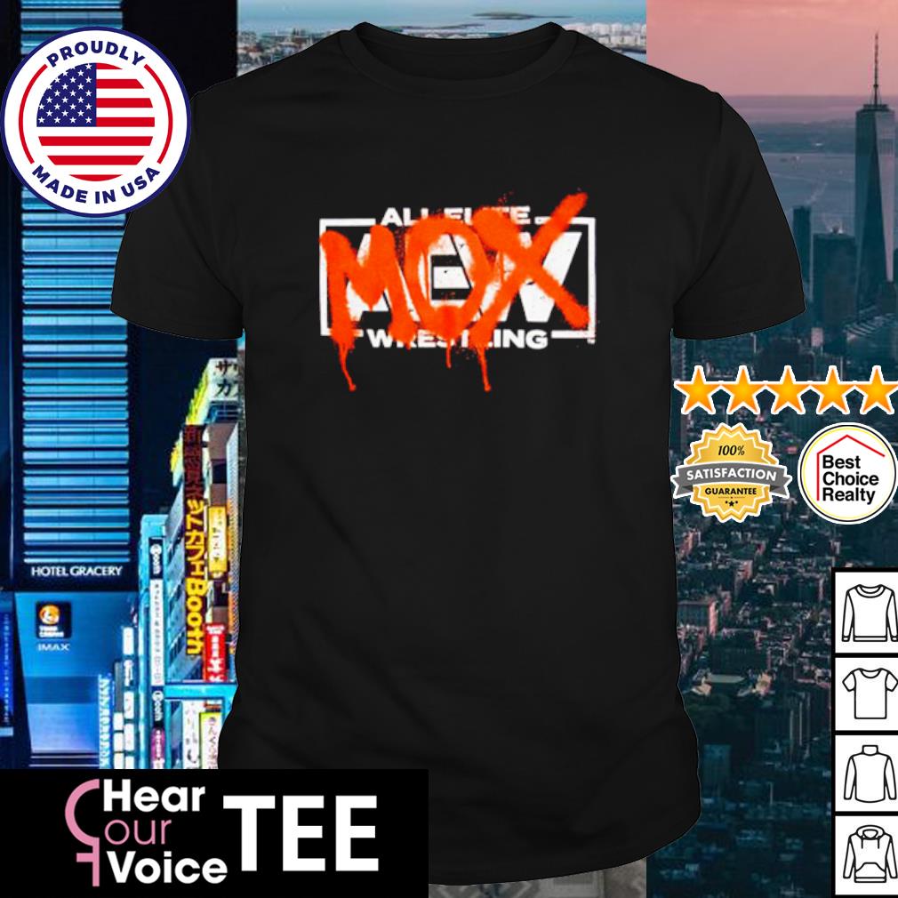 Official all elite wrestling Mox shirt