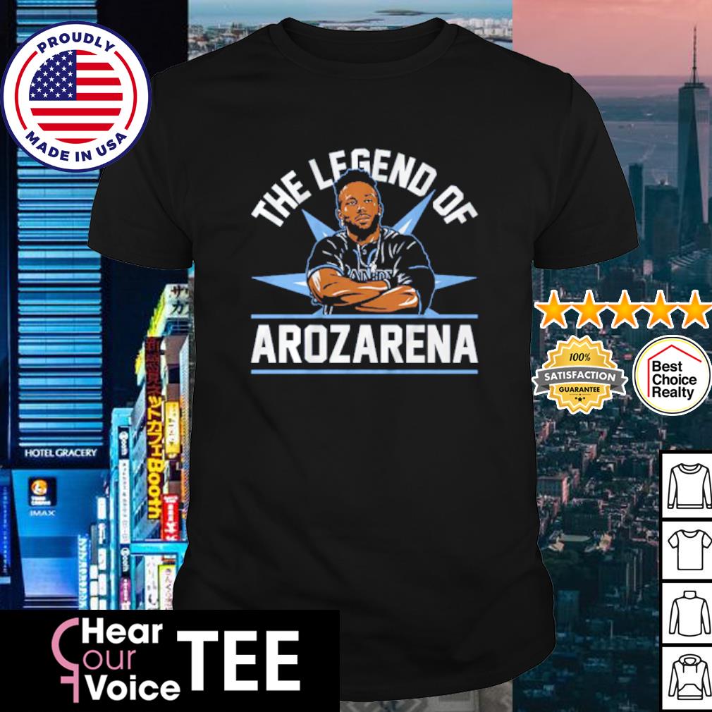 The legend of randy arozarena shirt, hoodie, sweater, long sleeve and tank  top