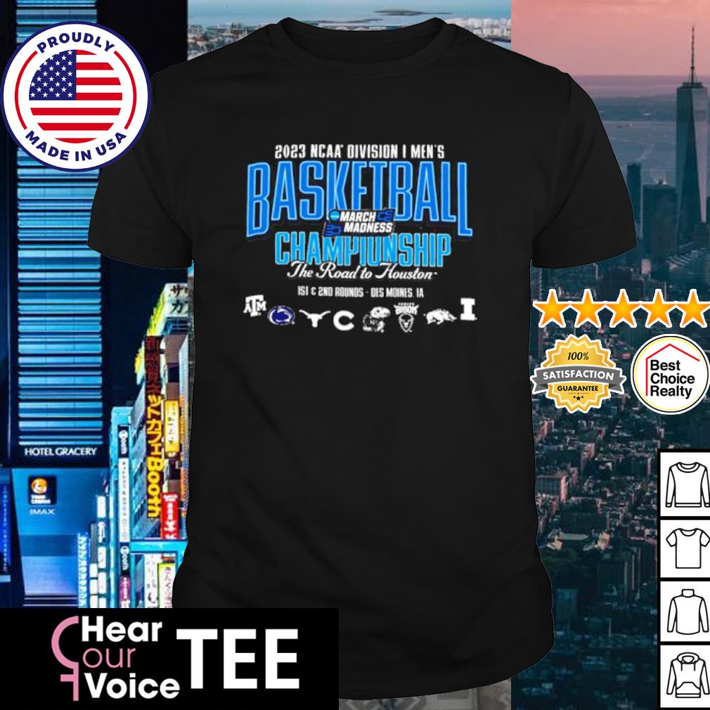 Original 2023 NCAA Division I men's basketball Championship March Madness T-shirt