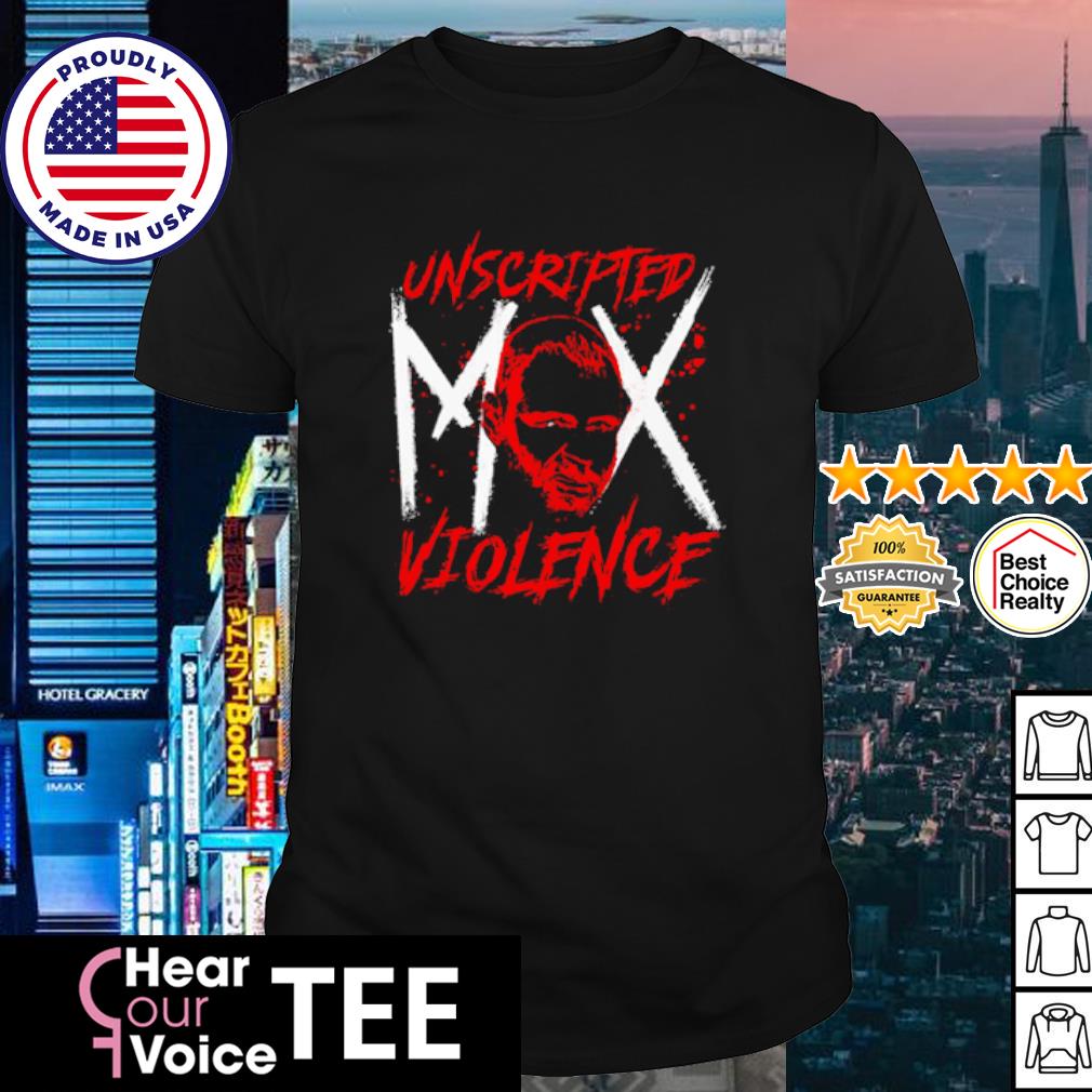 Original jon Moxley Mox face unscripted violence shirt