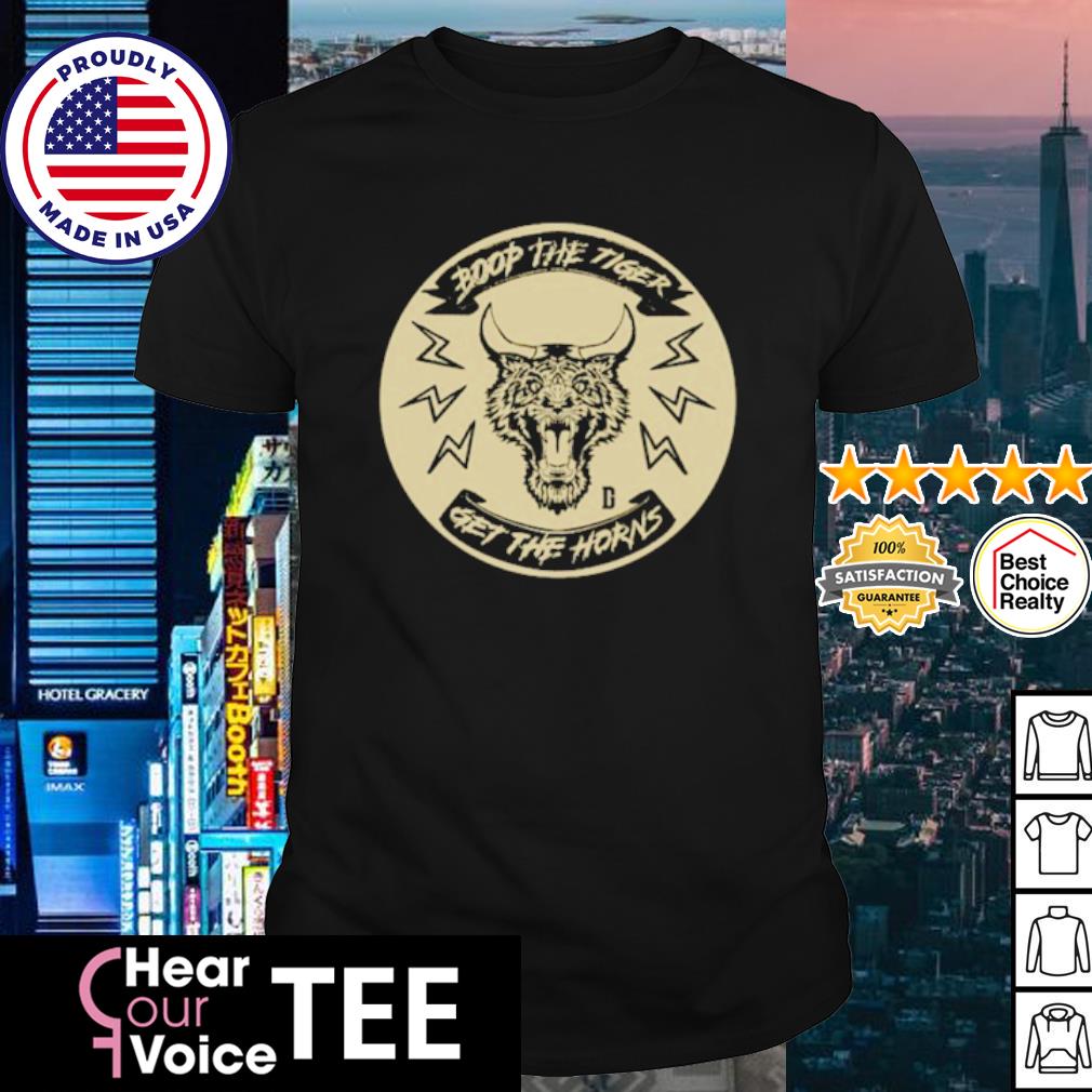 Top boop the tiger get the horns shirt