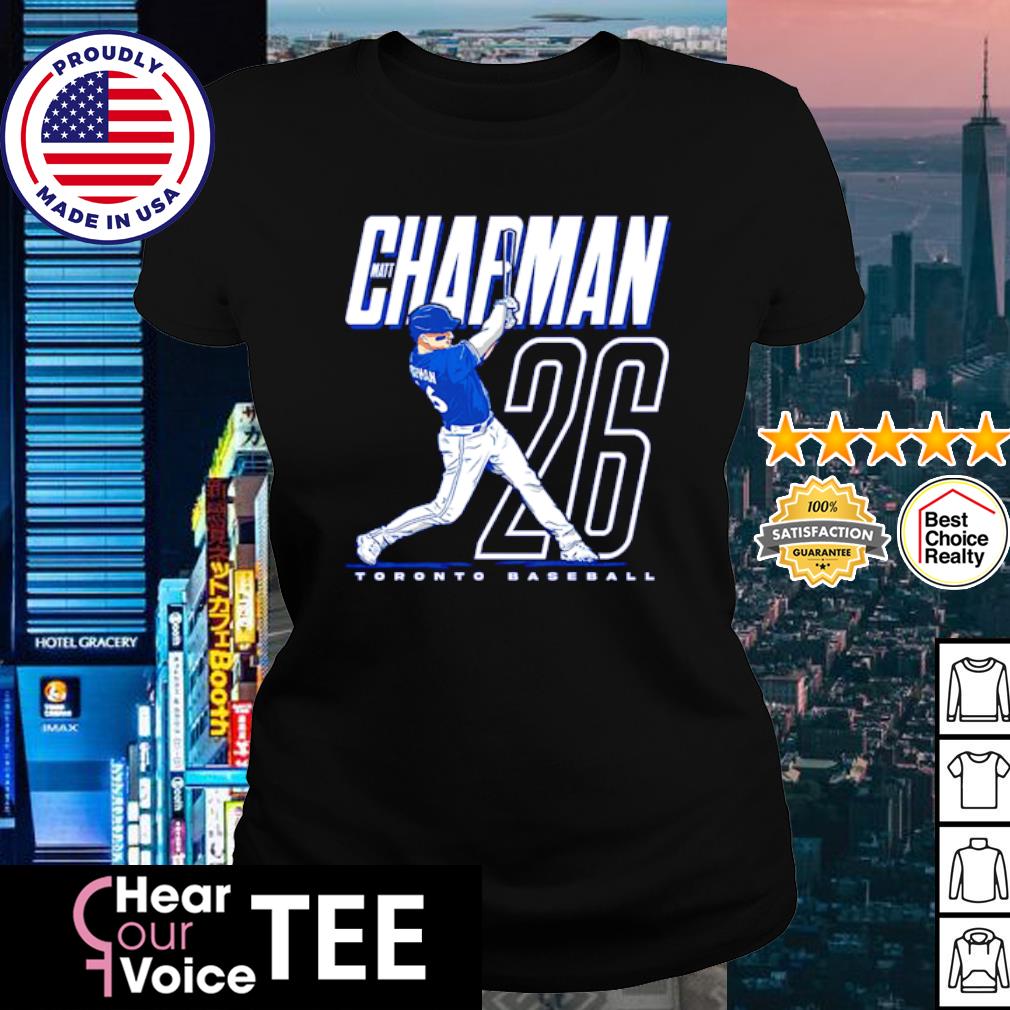 Jays Chapman designs shirt for fans, teammates have hilarious