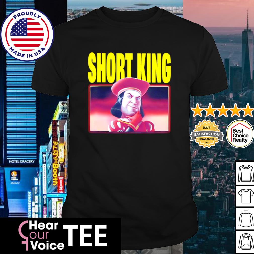 Nice shrek Lord Farquaad Short King shirt