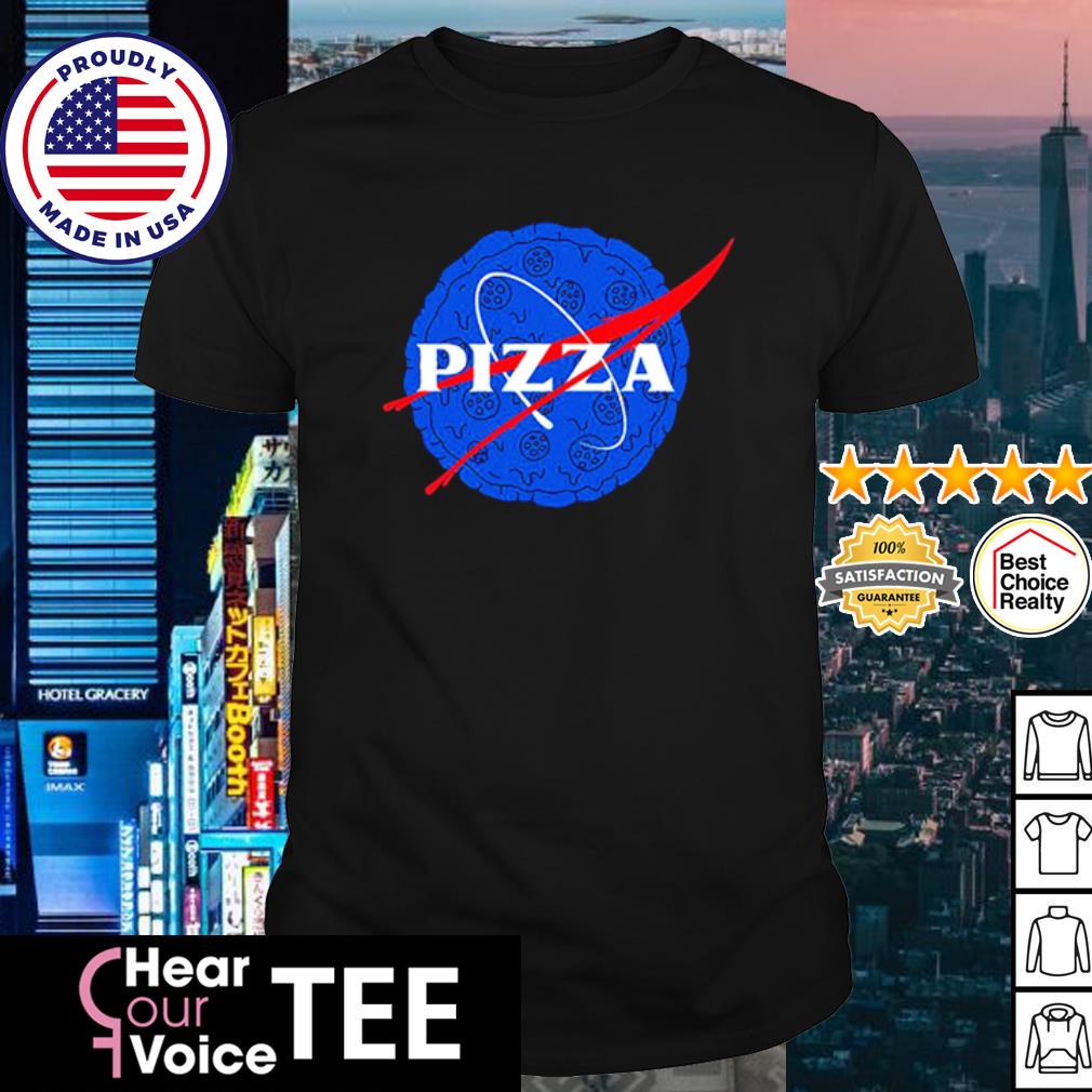 Official pizza Nasa parody shirt