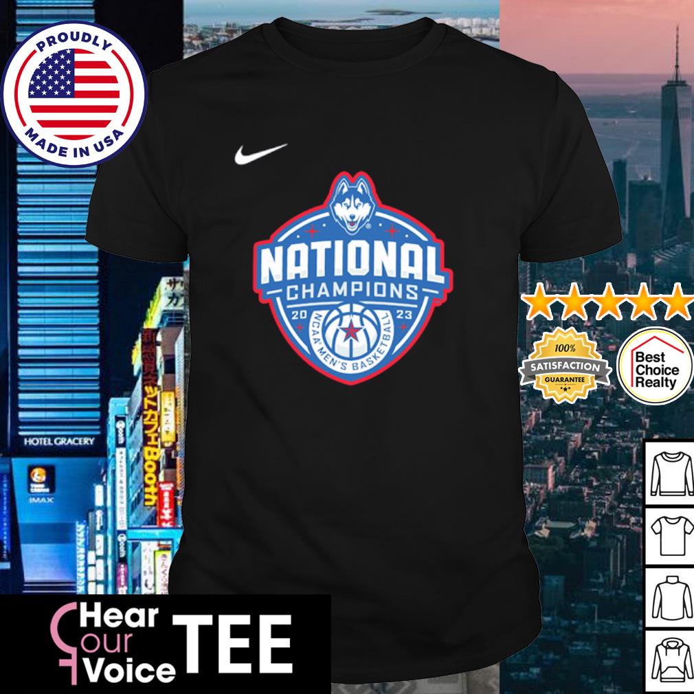 Original uConn Huskies Nike 2023 NCAA Men’s Basketball National Champions shirt