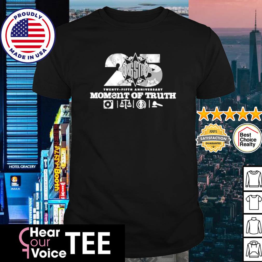 Premium moment Of Truth 25Th Anniversary shirt