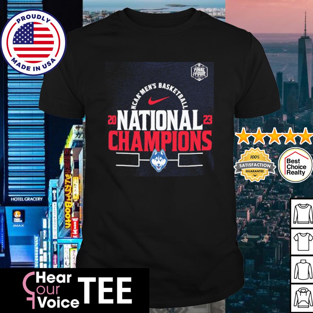 Premium uConn Huskies Nike 2023 NCAA Men’s Basketball National Champions Bracket Performance shirt