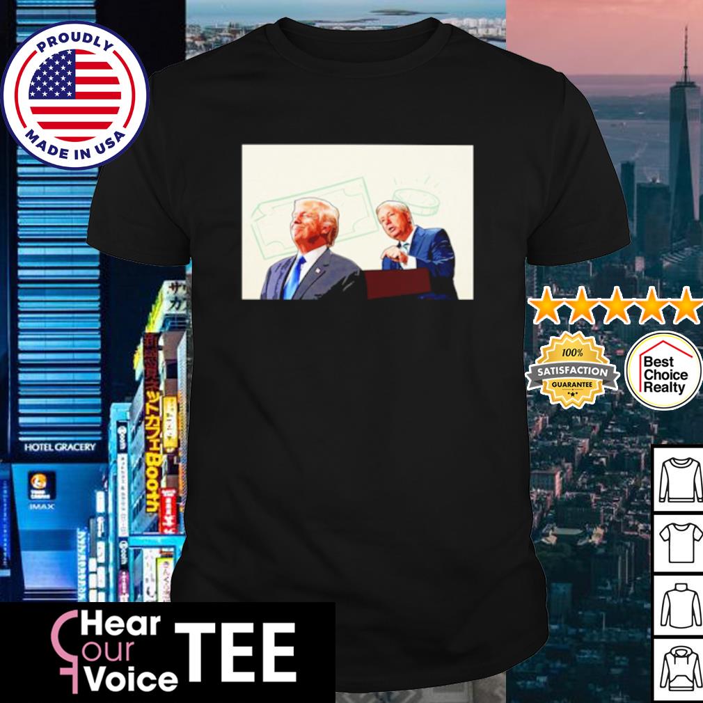 Top lindsey graham to beg viewers to give indicted Trump money shirt