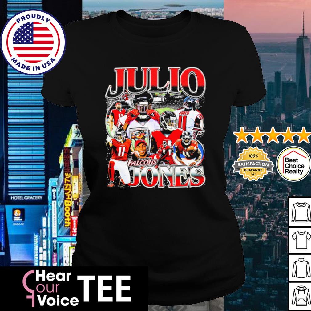 Julio Jones Atlanta Falcons Signature Mens Full T-Shirt