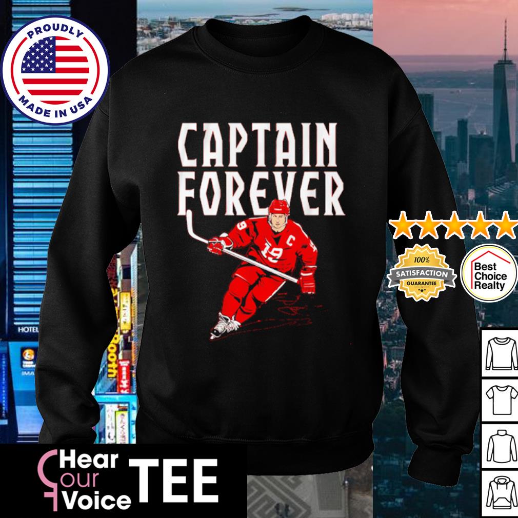 Steve yzerman captain forever shirt, hoodie, sweater, long sleeve